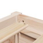 vidaXL Posteľný rám 90x190 cm borovicový masív – Obrázok 7