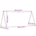vidaXL Strecha na detskú posteľ 199x95,5x88 cm borovicový masív – Obrázok 9