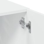 vidaXL Úložná skrinka biela 70x42,5x225 cm kompozitné drevo – Obrázok 11