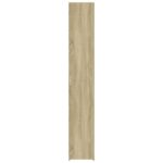 vidaXL Vysoká skrinka, dub sonoma 30x42,5x185 cm, kompozitné drevo – Obrázok 4
