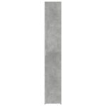 vidaXL Vysoká skrinka, betónovo sivá 30x42,5x185 cm, kompozitné drevo – Obrázok 4