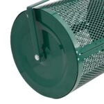 vidaXL Rozmetač kompostu zelený Ø40x60 cm oceľ – Obrázok 4