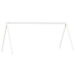 vidaXL Poschodová posteľ so strechou biela 80x200 cm borovicový masív – Obrázok 8
