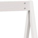 vidaXL Poschodová posteľ so strechou biela 80x200 cm borovicový masív – Obrázok 10