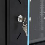 vidaXL 6U Nástenná serverová skriňa 19" IP20 53x40x30 cm – Obrázok 7