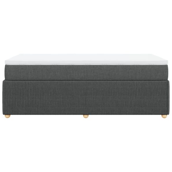 VXL8721102704222_g_en_hd_3.jpg vidaXL Boxspring posteľ s matracom tmavosivá 90x200 cm látka – Obrázok 5