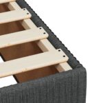 vidaXL Boxspring posteľ s matracom tmavosivá 90x200 cm látka – Obrázok 10