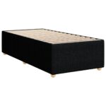 vidaXL Posteľný rám boxspring s matracom čierny 90x200 cm látka – Obrázok 10