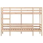 vidaXL Poschodová posteľ 90x200 cm borovicový masív – Obrázok 5