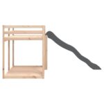 vidaXL Poschodová posteľ so šmýkačkou a rebríkom 90x190 cm borovica – Obrázok 6