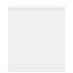 vidaXL Organizér na stôl biely 36x26x29,5 cm kompozitné drevo – Obrázok 5