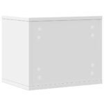 vidaXL Organizér na stôl biely 36x26x29,5 cm kompozitné drevo – Obrázok 6