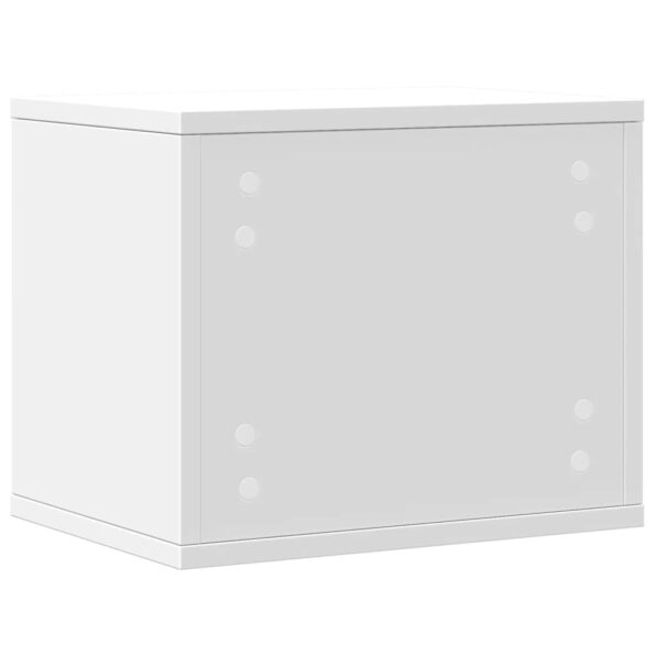 vidaXL Organizér na stôl biely 36x26x29,5 cm kompozitné drevo – Obrázok 6