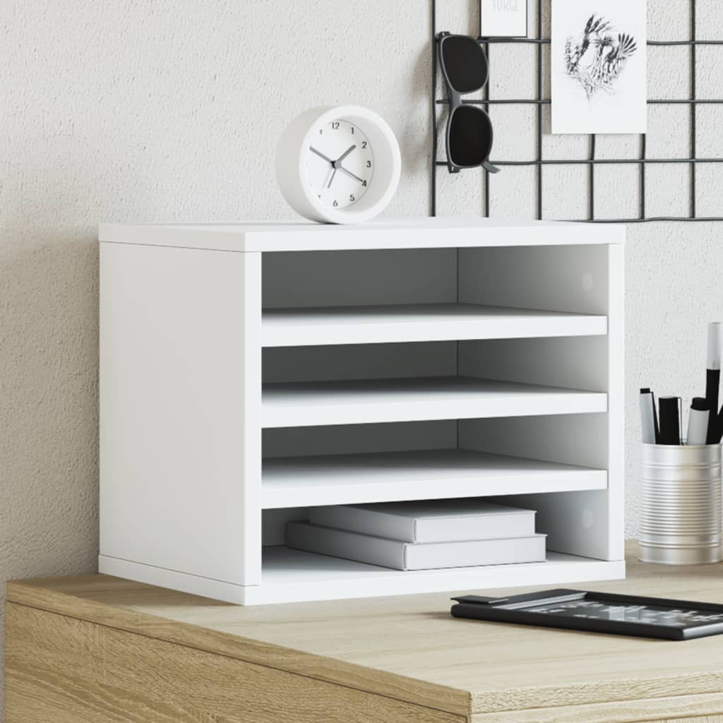 VXL8721102814679_m_en_hd_1.jpg vidaXL Organizér na stôl biely 36x26x29,5 cm kompozitné drevo – Obrázok 1