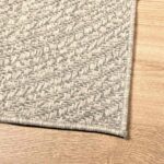 vidaXL Koberec ZIZUR 120x170 cm, jutový vzhľad, interiér a exteriér – Obrázok 8