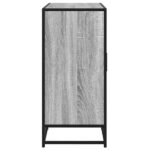 vidaXL Komoda sivý dub sonoma 92x35x76 cm kompozitné drevo – Obrázok 5