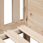 vidaXL Rám detskej postele domček 80x200 cm masívna borovica – Obrázok 7