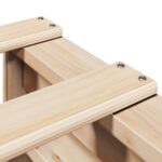 vidaXL Posteľ bez matraca 90x200 cm masívna borovica – Obrázok 9