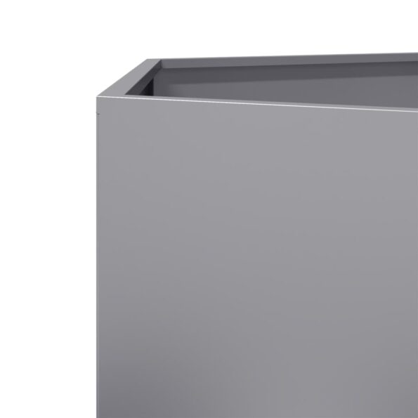 vidaXL Záhradný kvetináč, šesťhran 69x60x45 cm, pozinkovaná oceľ – Obrázok 7