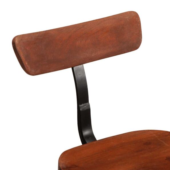 vidaXL Barové stoličky 2 ks 49x43x88 cm mangový masív – Obrázok 5