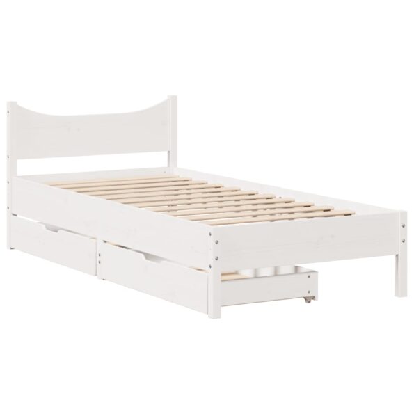 VXL8721102943195_a_en_hd_1.jpg vidaXL Posteľný rám so zásuvkami biely 75x190 cm borovicový masív – Obrázok 2