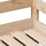 vidaXL Vysúvacia denná posteľ so zásuvkami 90x200 cm masívna borovica – Obrázok 10