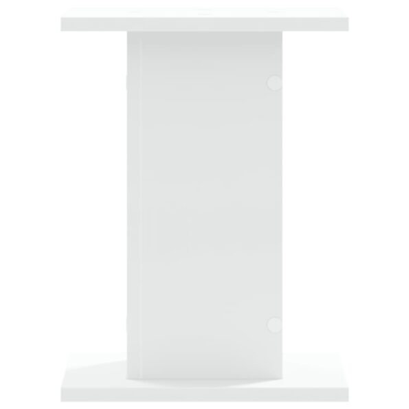 vidaXL Stojany na reproduktor 2 ks biele 30x30x40 cm kompozitné drevo – Obrázok 4