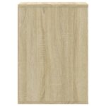 vidaXL Rohová komoda so zásuvkami sonoma 80x41x58 cm kompozitné drevo – Obrázok 6