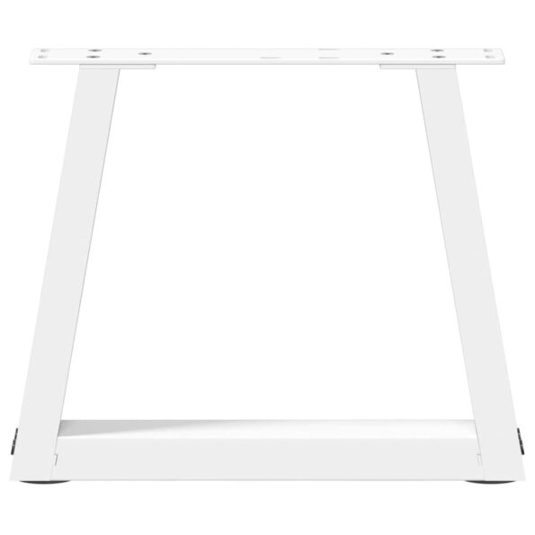 VXL8721102956904_g_en_hd_4.jpg vidaXL Nohy jedálenského stola V-Shape 2 ks Biela 40x(30-31,3) cm Oceľ – Obrázok 5