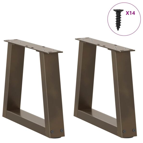 VXL8721102956928_g_en_hd_2.jpg vidaXL Nohy jedálenského stola V-Shape 2 ks Prírodná oceľ – Obrázok 3