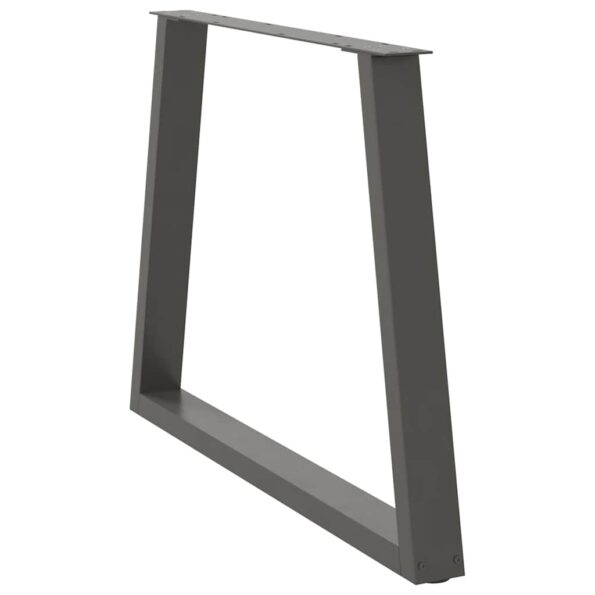 VXL8721102957437_g_en_hd_3.jpg vidaXL Nohy jedálenského stola V-Shape 2 ks Antracit 90x(72-73,3) cm – Obrázok 4