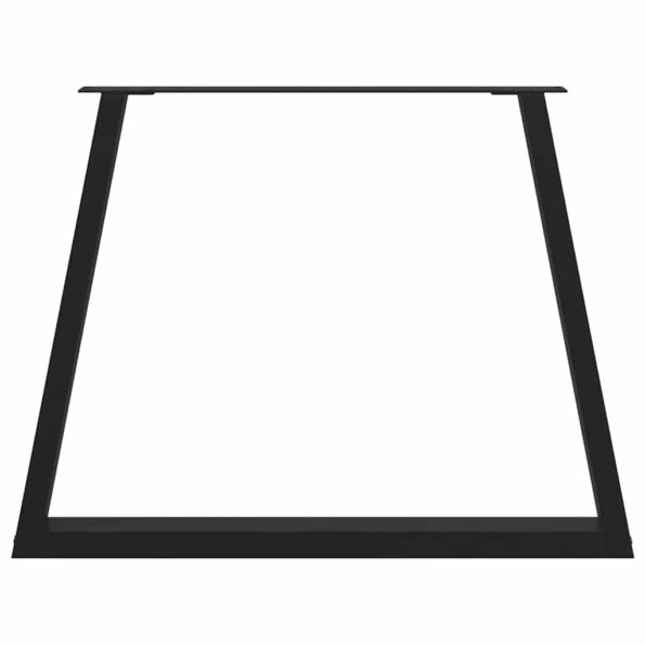 VXL8721102957574_g_en_hd_4.jpg vidaXL Nohy jedálenského stola V-Shape 3 ks Čierna 90x(72-73,3)cm Oceľ – Obrázok 5