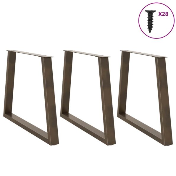 VXL8721102957642_g_en_hd_2.jpg vidaXL Nohy jedálenského stola V-Shape 3 ks Prírodná oceľ – Obrázok 3