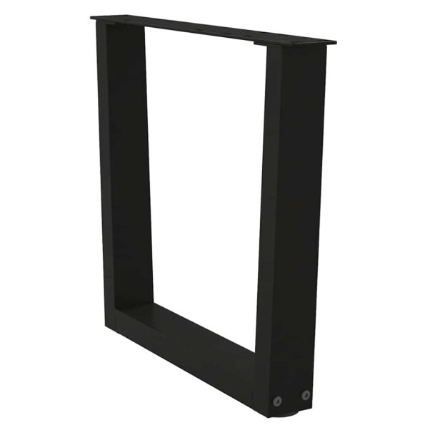 VXL8721102957932_g_en_hd_3.jpg vidaXL Nohy jedálenského stola V-Shape 2 ks Čierna 50x(42-43,3)cm Oceľ – Obrázok 4