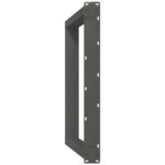 vidaXL Nohy jedálenského stola v tvare U 2 ks Antracit 80x(72-73) cm – Obrázok 7
