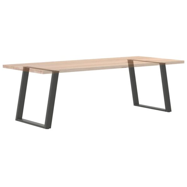 VXL8721158314581_g_en_hd_7.jpg vidaXL Nohy jedálenského stola v tvare U 2 ks Antracit 80x(72-73) cm – Obrázok 8
