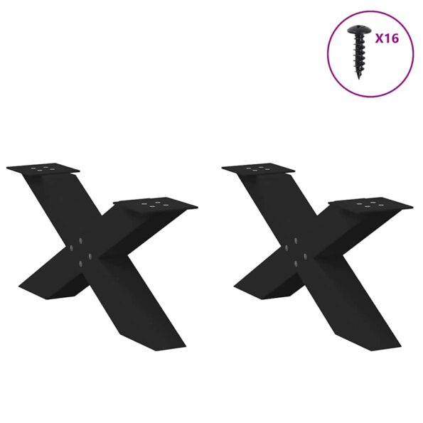 VXL8721158316042_g_en_hd_2.jpg vidaXL Nohy konferenčného stolíka X-Shaped 2 ks Čierna 70x(30-31) cm – Obrázok 3