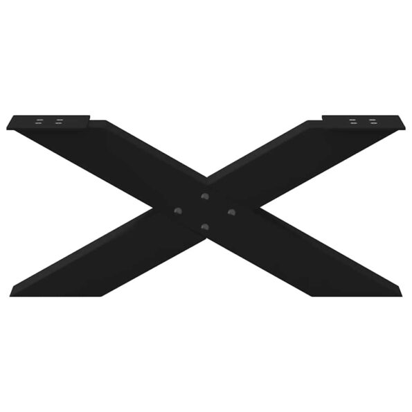 VXL8721158316042_g_en_hd_4.jpg vidaXL Nohy konferenčného stolíka X-Shaped 2 ks Čierna 70x(30-31) cm – Obrázok 5