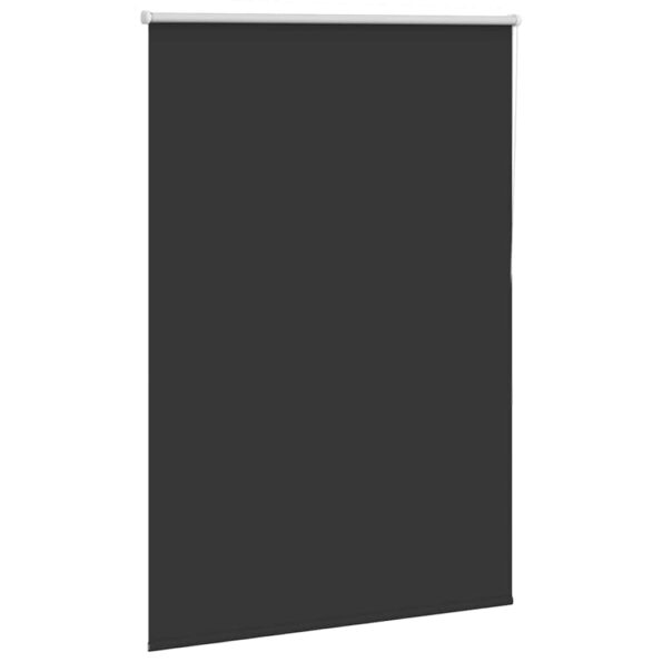 vidaXL Roleta Zatemnenie Čierna 100x150cm Šírka látky 95,7cm Polyester – Obrázok 3
