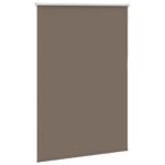 vidaXL Roleta zatemnenie Coffee 100x150cm Šírka látky 95,7cm Polyester – Obrázok 3