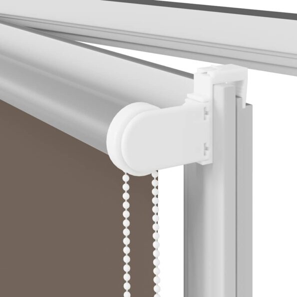 vidaXL Roleta zatemnenie Coffee 140x150cm Šírka látky 136,6 cm – Obrázok 12