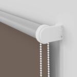 vidaXL Roleta zatemnenie Coffee 140x150cm Šírka látky 136,6 cm – Obrázok 11