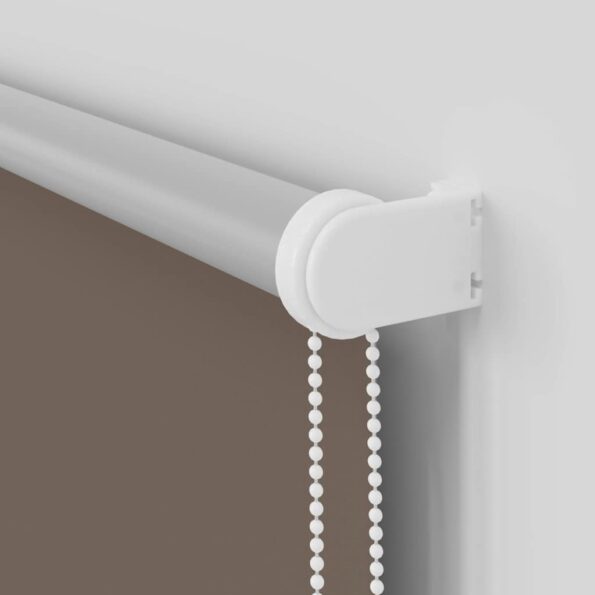 vidaXL Roleta zatemnenie Coffee 140x150cm Šírka látky 136,6 cm – Obrázok 11