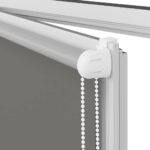 vidaXL Roleta Zatemnenie sivá 105x210 cm Šírka látky 100,7 cm – Obrázok 12