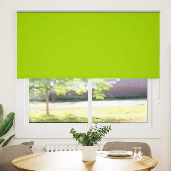 VXL8721158323583_g_en_hd_1.jpg vidaXL roleta Blackout listy zelené 160x150 cm Šírka látky 156,6cm – Obrázok 2