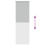 vidaXL Roleta Zatemnenie svetlo šedá 60x130 cm Šírka látky 55,7cm – Obrázok 9