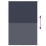 vidaXL Roleta zatemnenie tmavomodré 155x230 cm Šírka látky 151,6cm – Obrázok 5