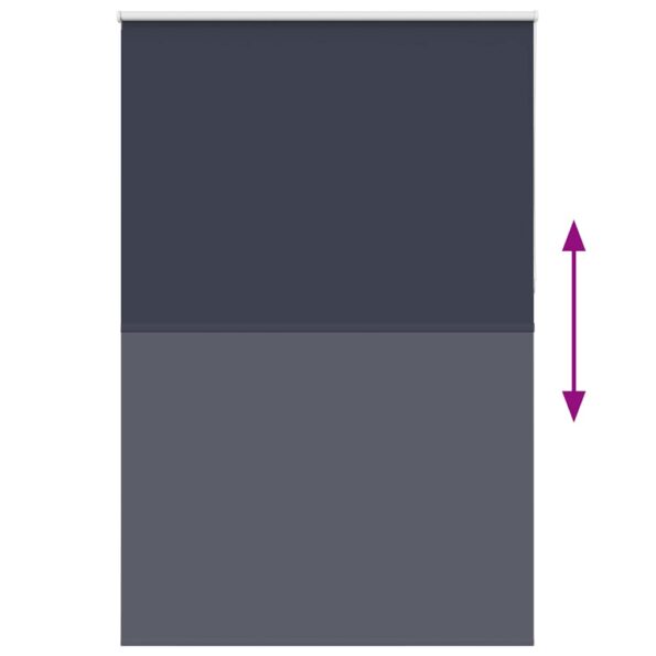 vidaXL Roleta zatemnenie tmavomodré 155x230 cm Šírka látky 151,6cm – Obrázok 5