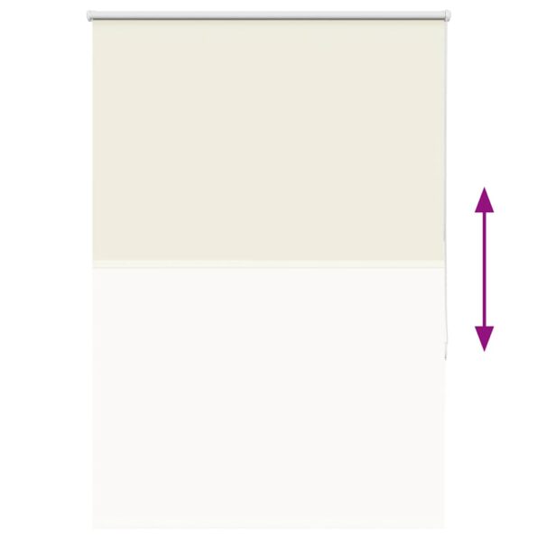 vidaXL Roleta Zatemnenie sivobiele 95x150 cm Šírka látky 90,7cm – Obrázok 9