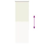 vidaXL Roleta Zatemnenie sivobiele 60x175 cm Šírka látky 55,7cm – Obrázok 9